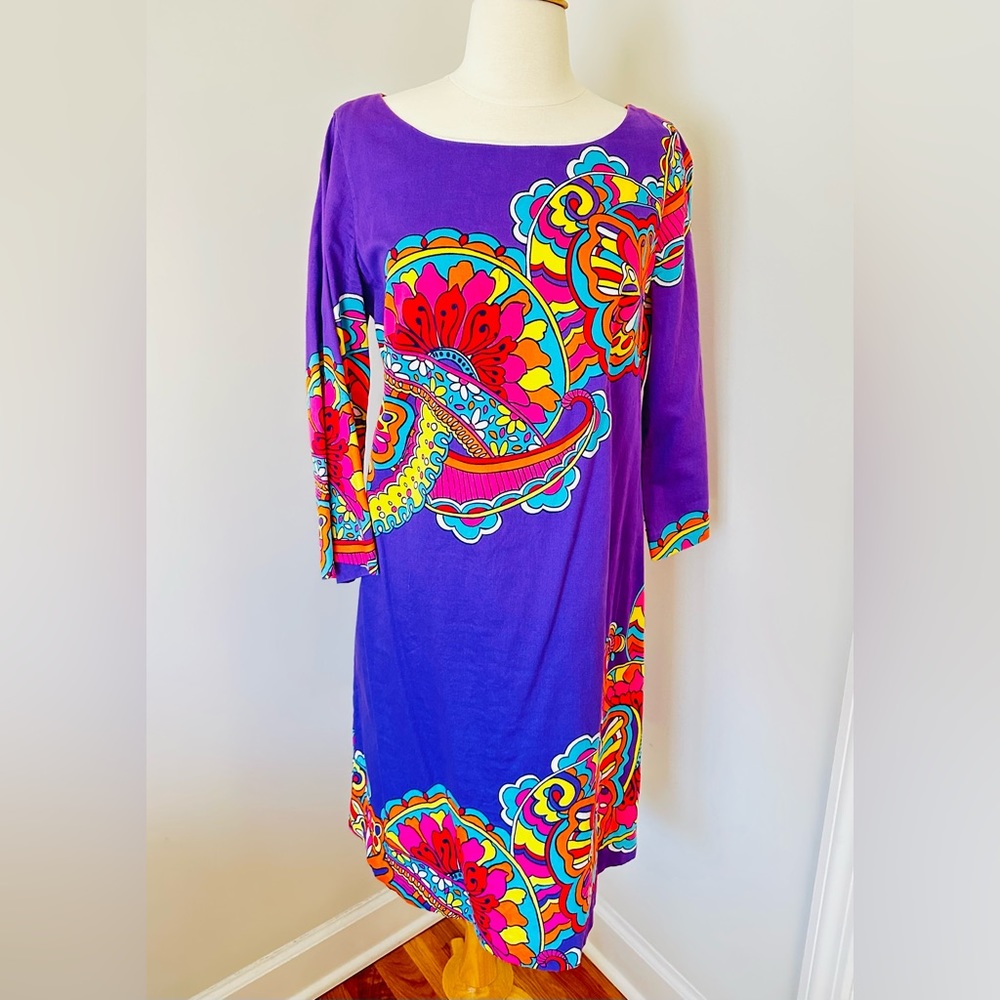 Lilly Pulitzer Colorful Patterned Mini Dress